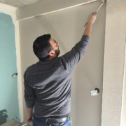 Avancement sur le Chalet les Houches: Plafonds et Murs Prêts