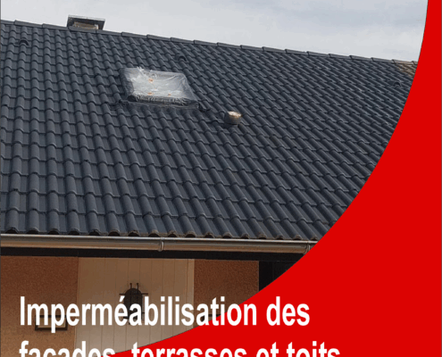 Imperméabilisation des façades, terrasses et toits