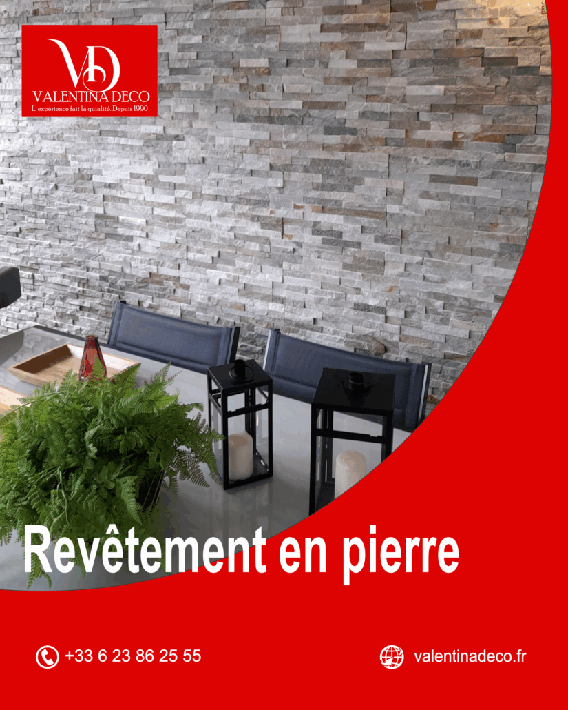 Revêtement en pierre Magland