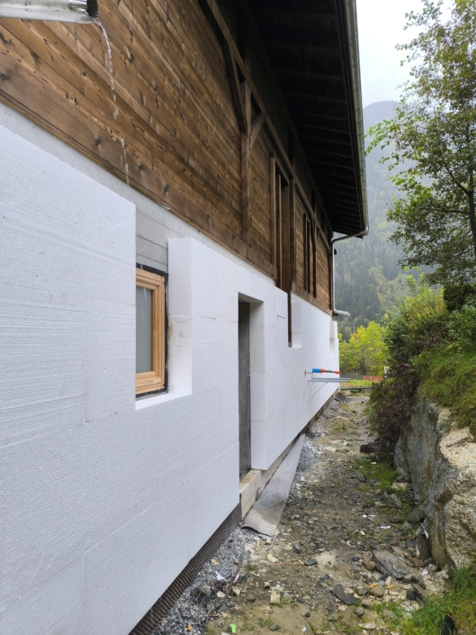 Rénovation de façade à Les Houches Rénovation de façade à Les Houches