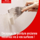 Décapage de peinture ancienne