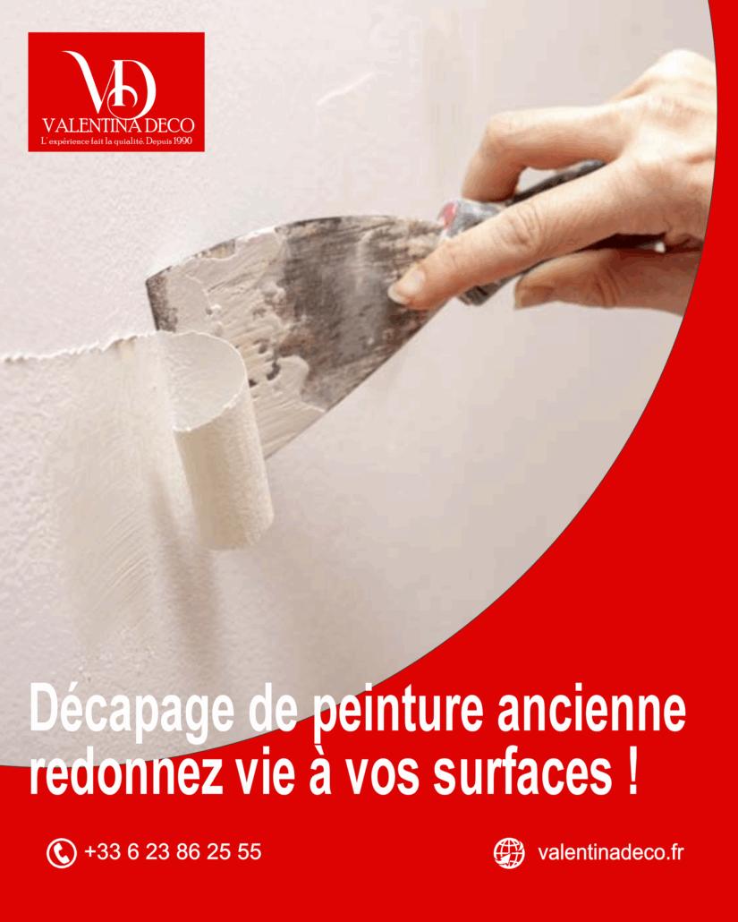 Décapage de peinture ancienne Décapage de peinture ancienne