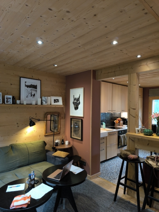 rénovation de façade colorée Les Houches rénovation de façade colorée Les Houches